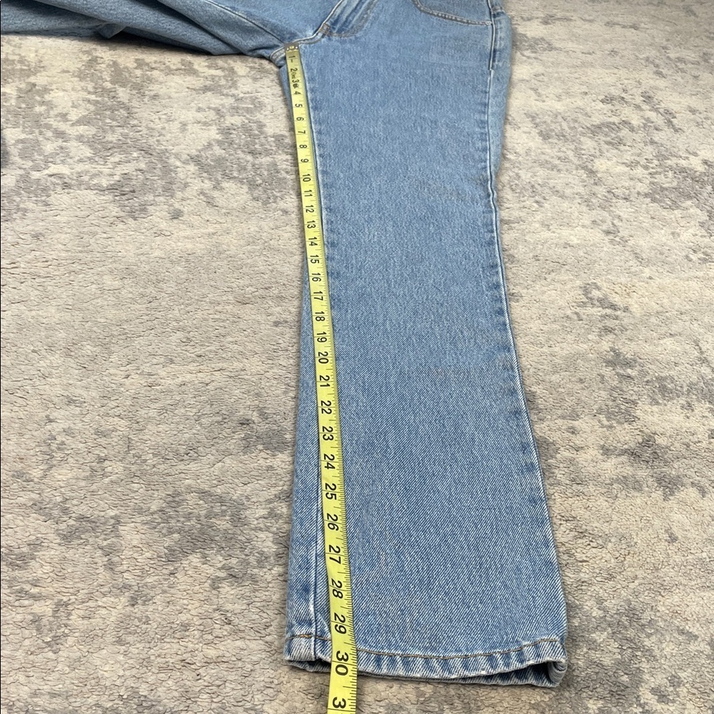 Chiara Ferragni Flirting Pockets Embroidered Slim Jeans Classic Blue Sz 27 - Picture 10 of 12